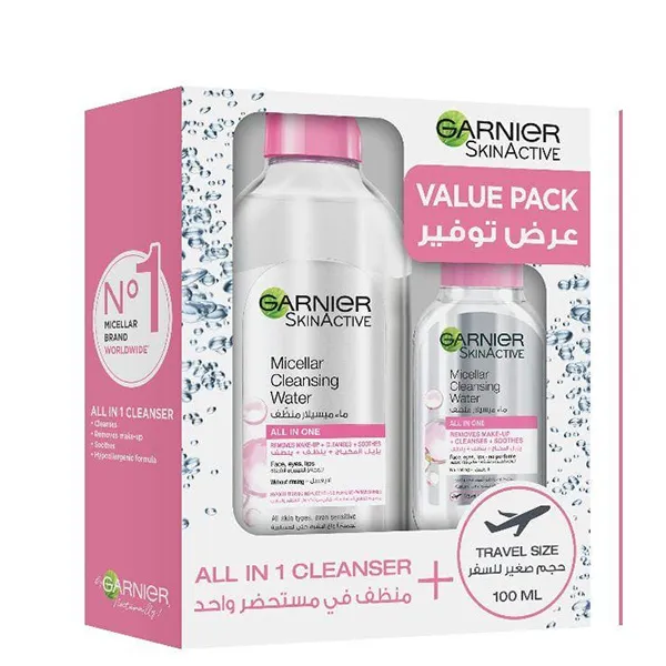 Garnier Micellar All In One Skin Cleansing Water - 400 +
