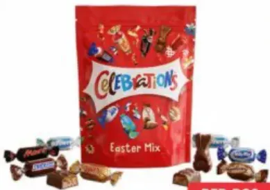 Celebrations سيليبريشن شوكولاتة مشكلة