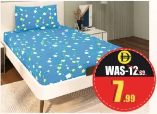 Fitted Sheet Single With Pillow Cover