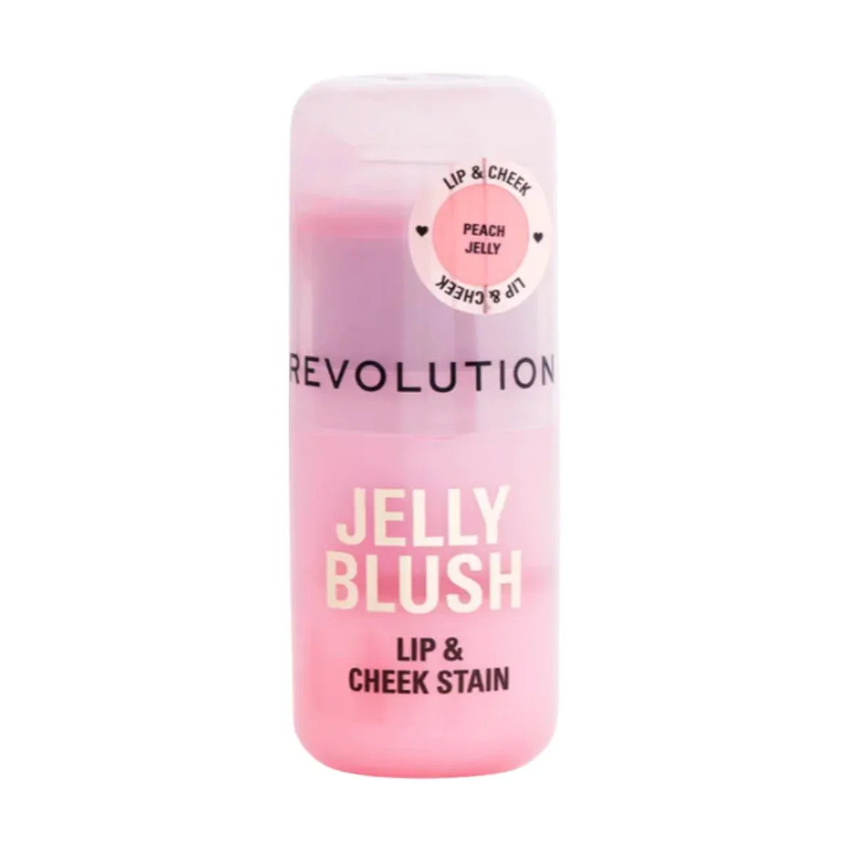 Revolution Beauty Revolution Makeup أحمر خدود جيلي وملون شفاه وخدود Peach Orange