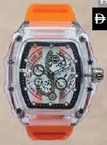 Auliter Mens Pu Strap Watch