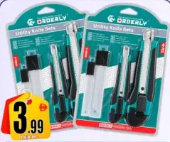 Orderly Utility Knife Set
