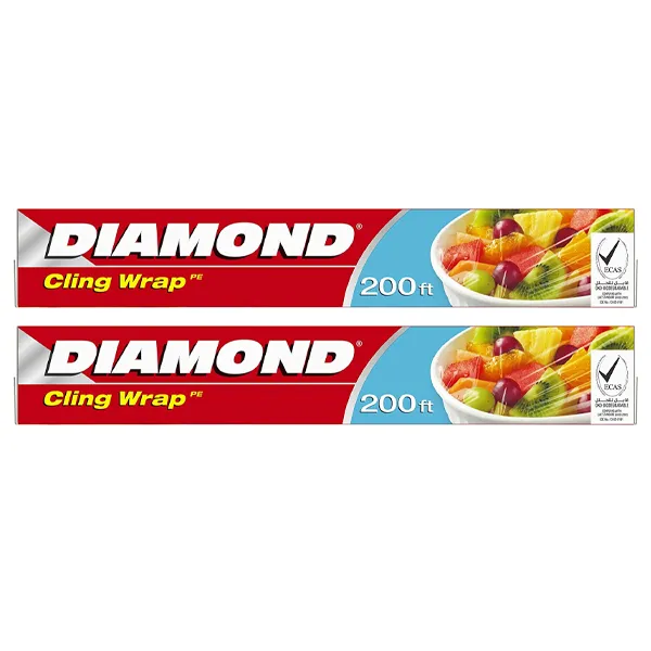 Diamond Cling Wrap - 2 x 91.44m