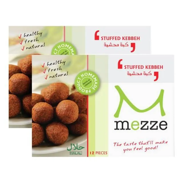 Lebanese Mezze Kibbeh Stuffed