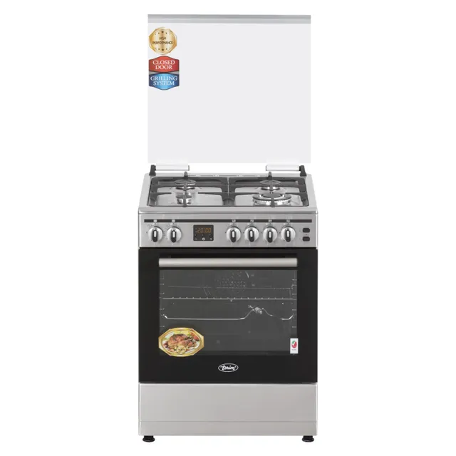 Terim 60cm Gas Cooker TEFC66ST Silver
