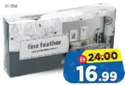 Fine Feather Single Fitted Sheet Set FF1136