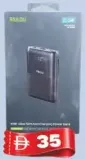 Rsilou Power Bank 10000 mAh Fast Charger