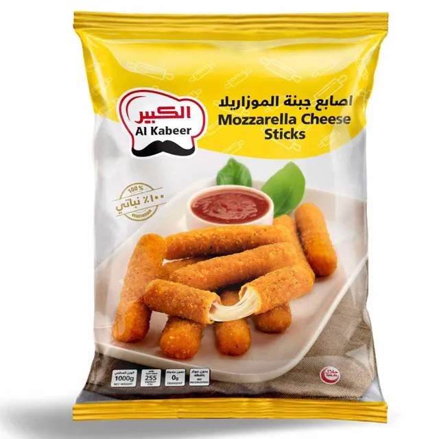Al Kabeer Mozzarella Cheese Sticks