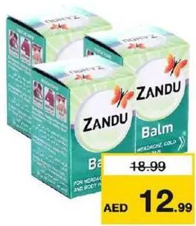 Zandu Balm