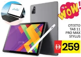 Oteeto Tab 11 Pro Max Stylus