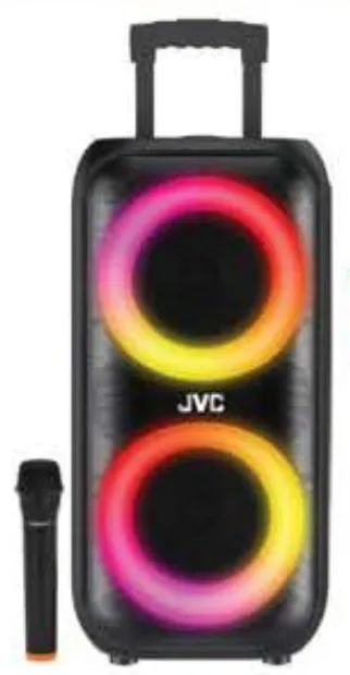JVC Trolley Speaker With Mic XSN3216PB