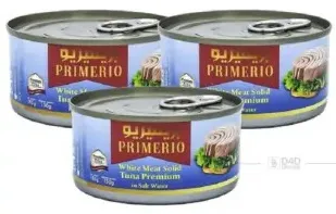 Primerio تونة باللحم الأبيض في ماء مملح