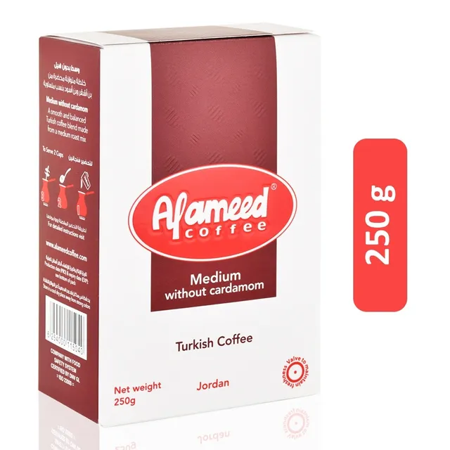 Al Ameed Turkish Coffee Medium