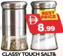 Classy Touch Salt & Pepper Shaker