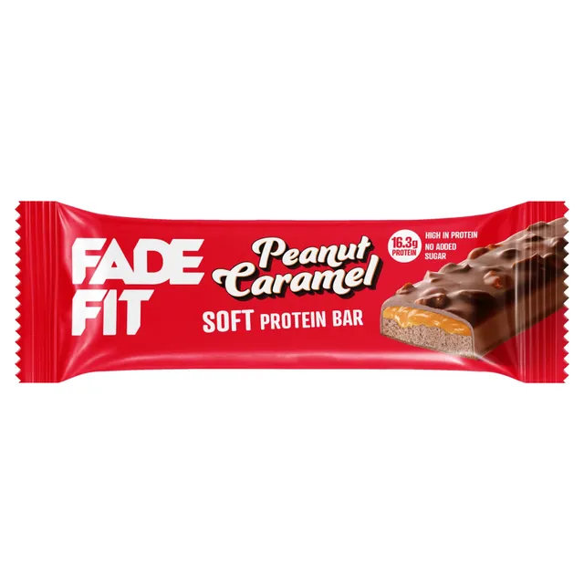Fade Fit Peanut Caramel Soft Protein Bar