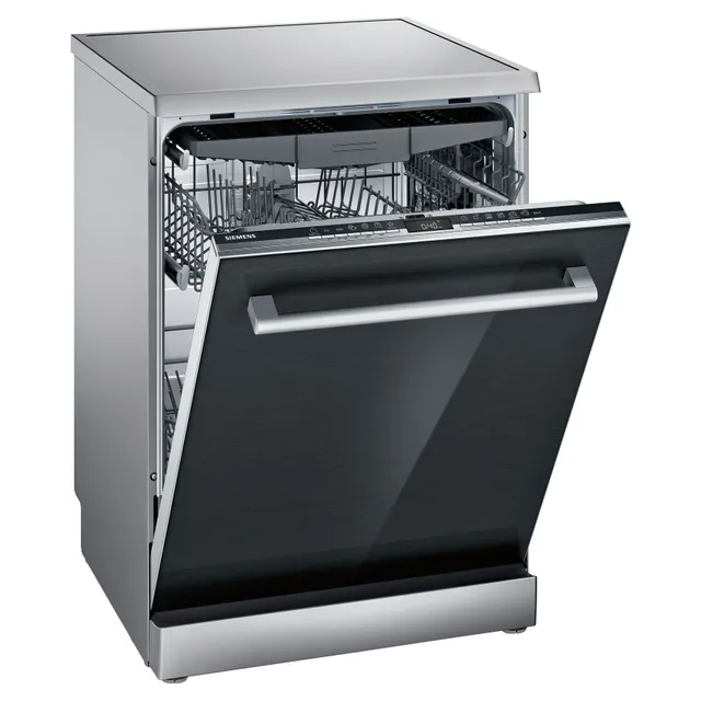 Siemens 14 Place Settings Free Standing Dishwasher SN23HB62MT, Black