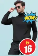 Men's High Neck Sweater
