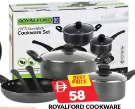 Royalford طقم أواني طهي Rf11953N