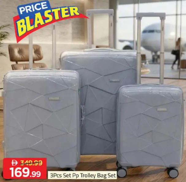 Pp Trolley Bag Set