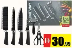 Homeway Stainless Steel Knife Set