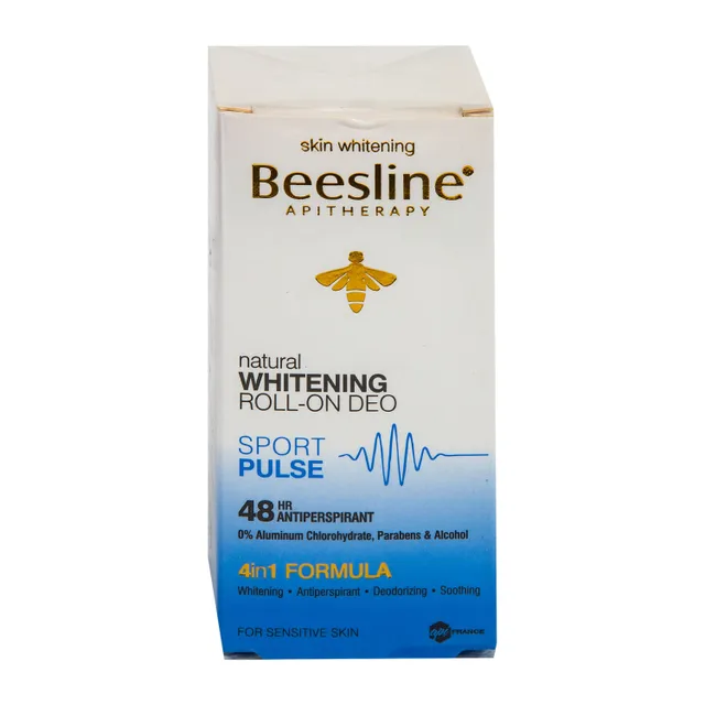 Beesline Apitherapy Natural Whitening Roll-On Deo Sport Pulse 48 Hour
