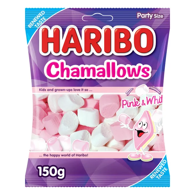 Haribo Marshmallows Pink & White
