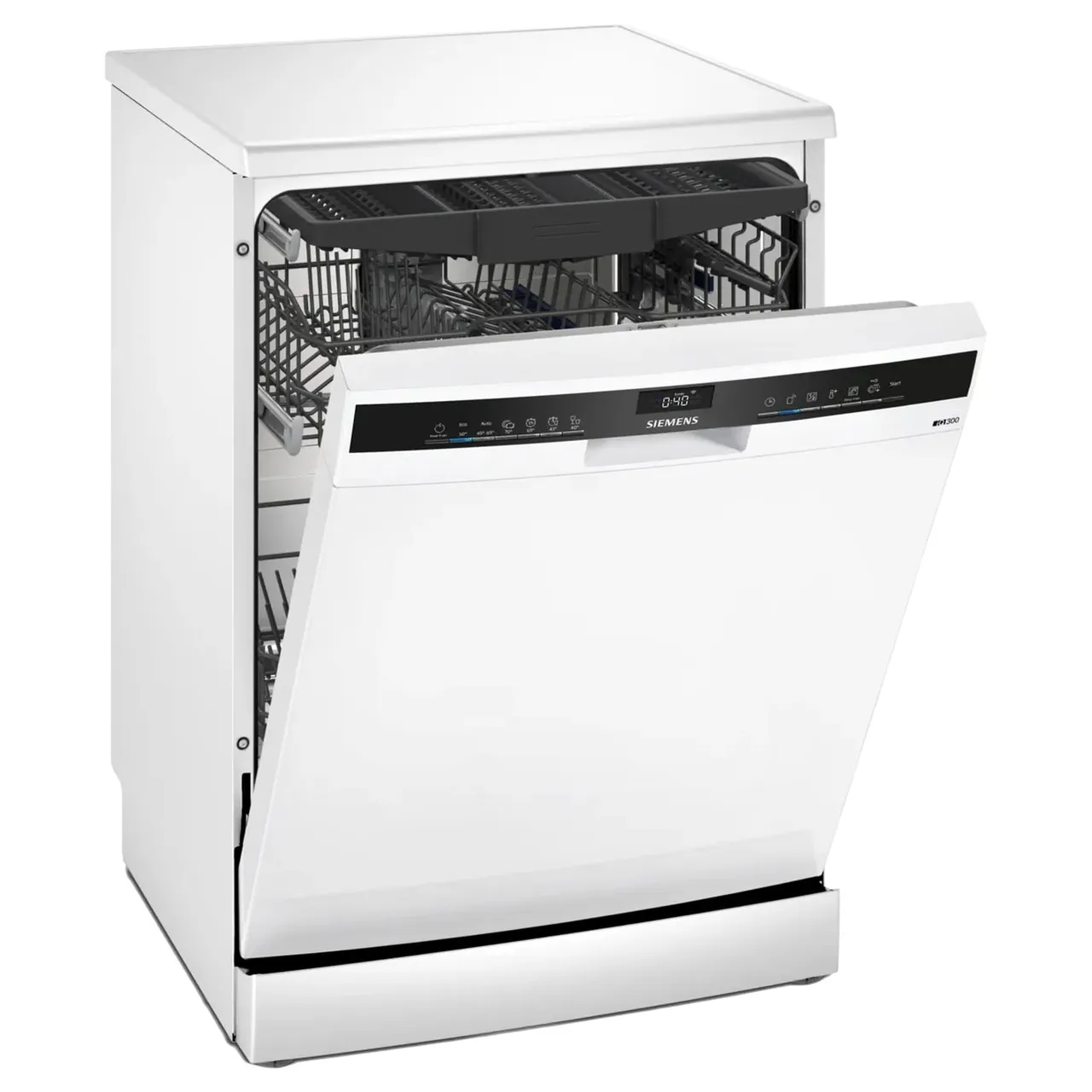 Siemens غسالة أطباق قائمة بذاتها Series iQ300 SN23HW65MM، أبيض، 60cm