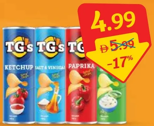 TG's Potato Chips Assorted