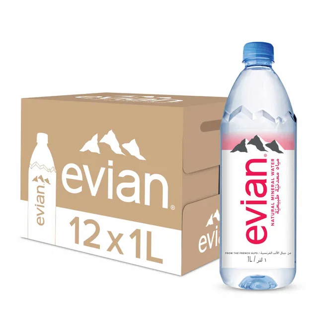 Evian Natural Mineral Water
