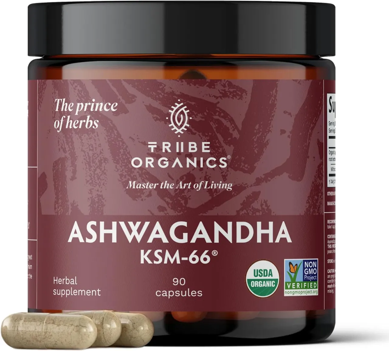 applied nutrition أشواغاندا Ksm-66 - مكمل عشبي فاخر من الأشواغاندا للطاقة والقلق والتوتر، صنع في المملكة المتحدة (60 كبسولة)