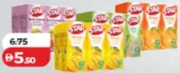 Star Fruit Drink Assorted per set
