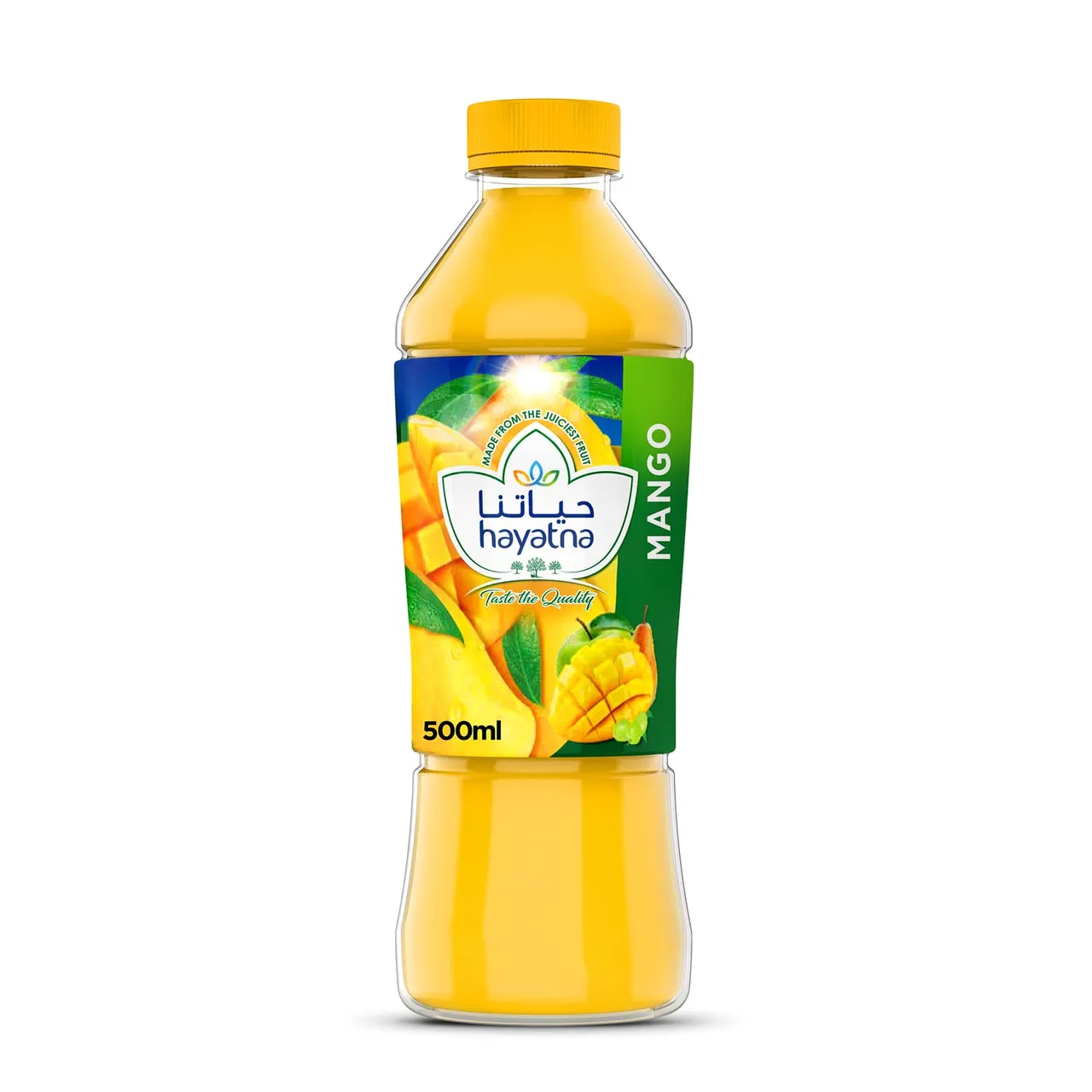 Hayatna رحيق مانجو نقي 100% بدون سكر مضاف