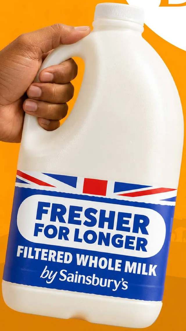 Sainsbury’s Filtered Whole Milk