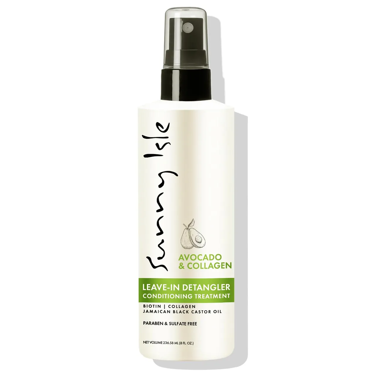 Sunny Isle بلسم فك التشابك بدون شطف بالأفوكادو والكولاجين 8oz