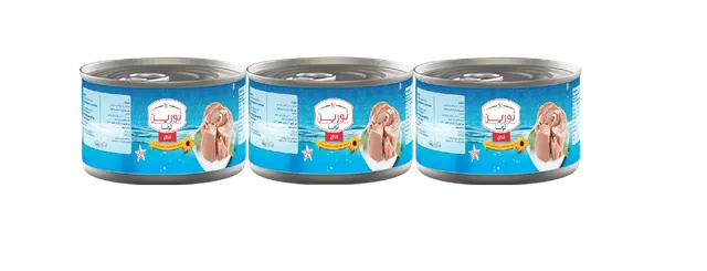 Nureen Tuna Chunks Suflower oil