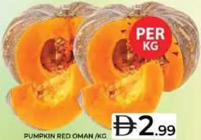 Pumpkin Red Oman