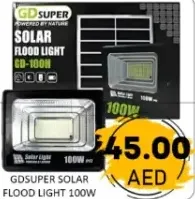 Gd Super Solar Flood Light 100W