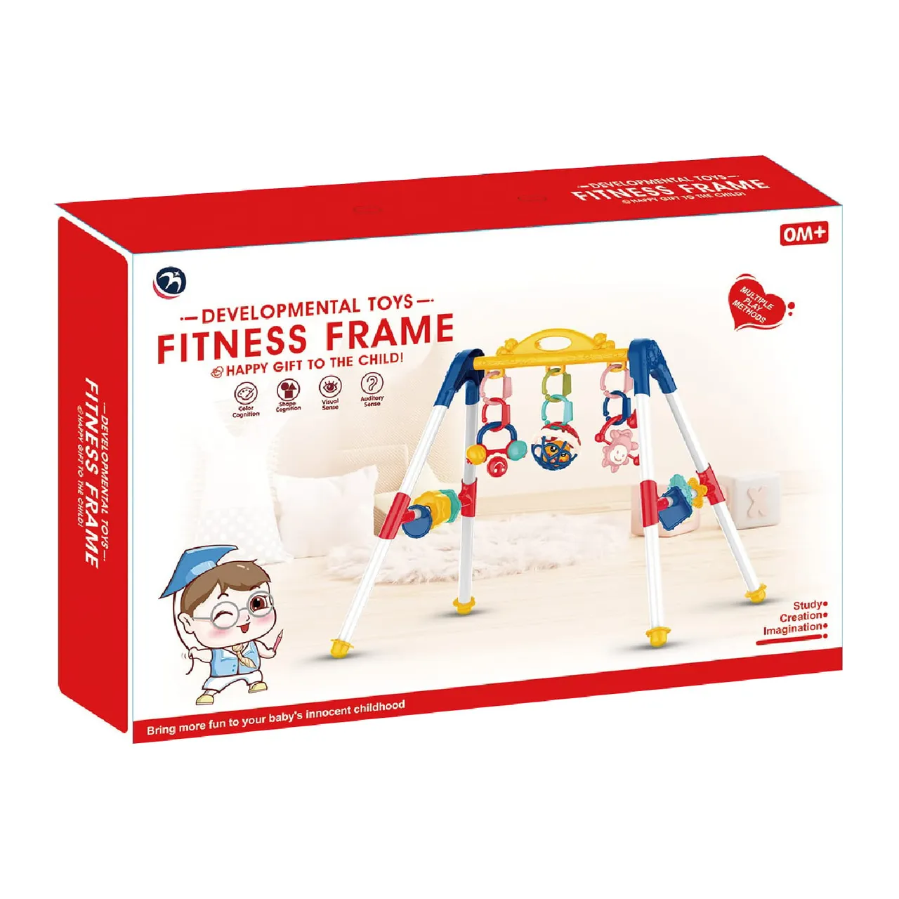 First Step سجادة لعب أطفال مع ألعاب، BM1119A25