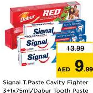 Signal / Dabur Tooth Paste Cavity Fighter / Red