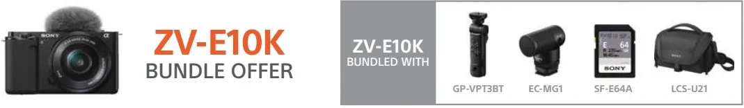 Sony Zv-E10K Gp-Vpt3Bt؛ Ec-Mg1؛ Sf-E64A؛ Lcs-U21