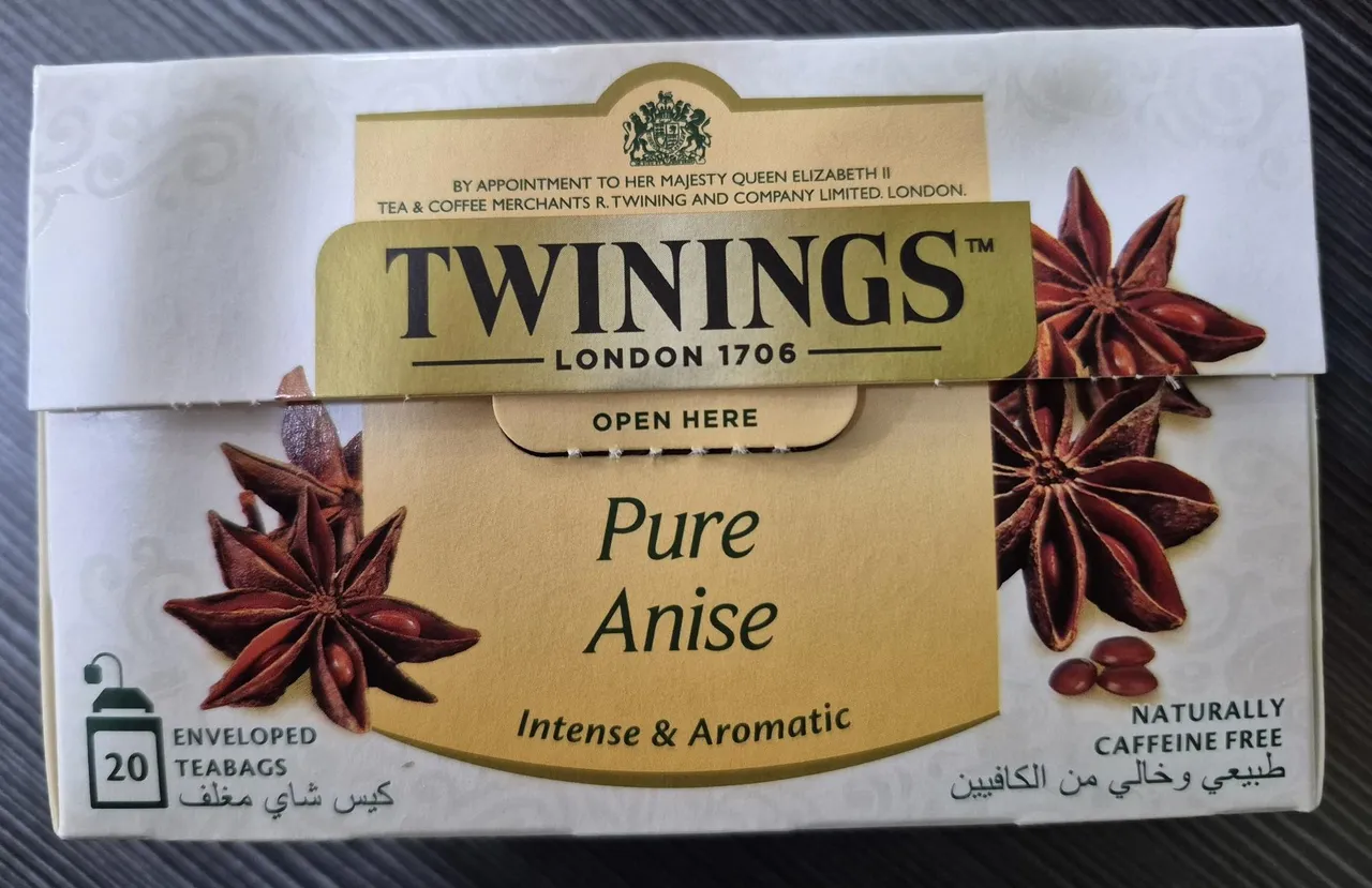 Twining أكياس شاي اليانسون الصافي - 20 Pcs