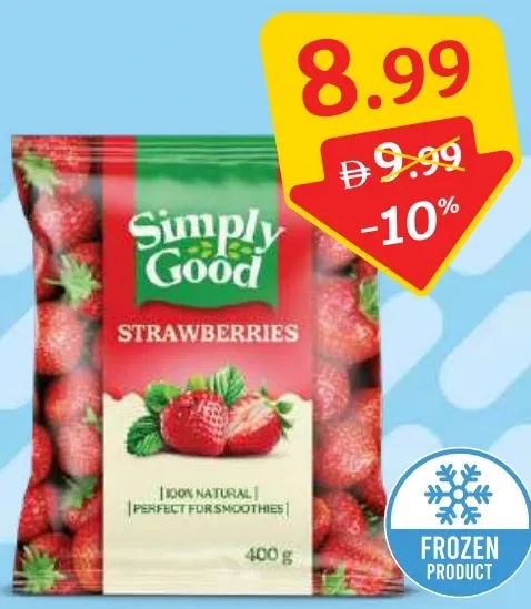 Simply Good Frozen Strawberries