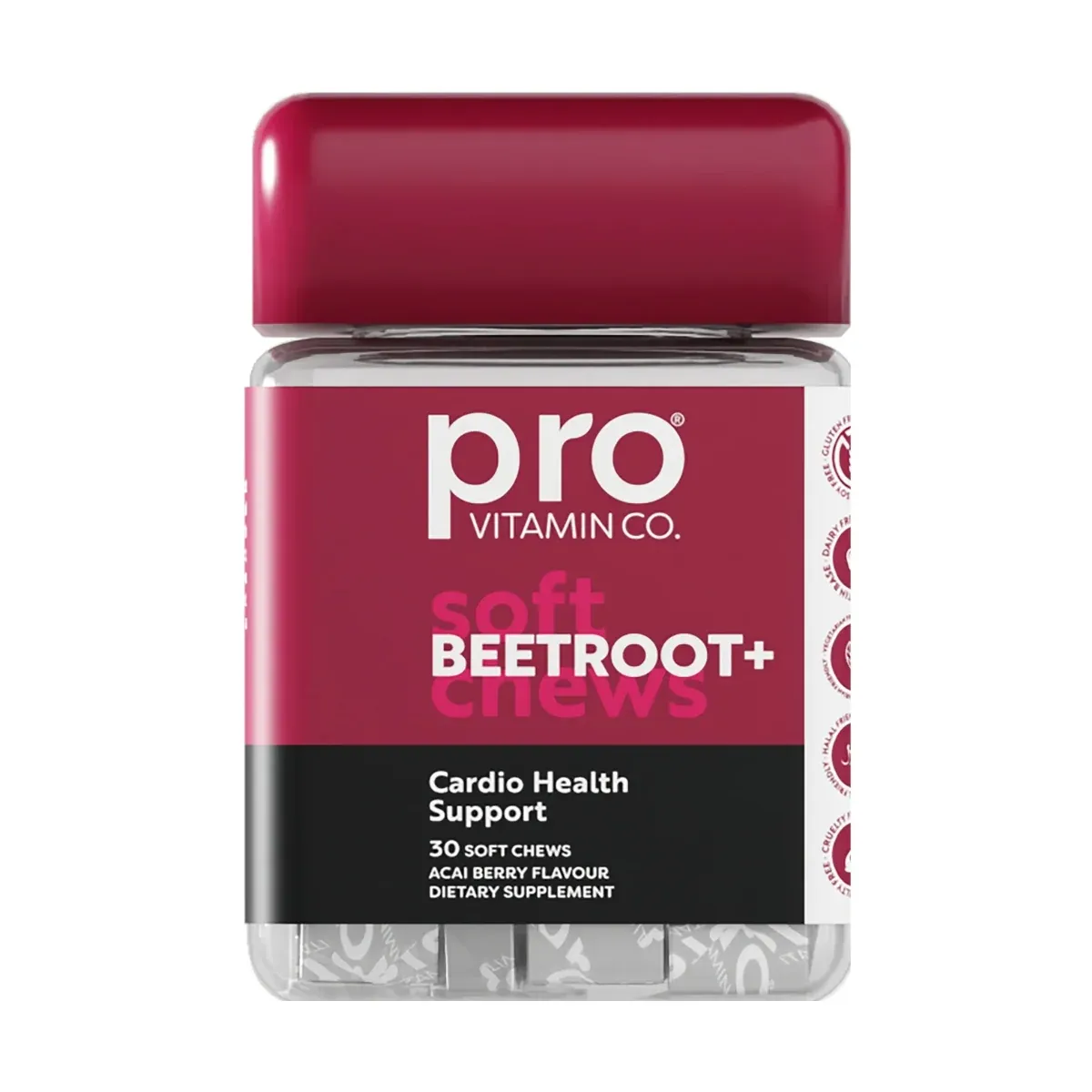 شمندر+ Beetroot+ عدد 30 قطعة مضغ من Pro Vitamin Co.