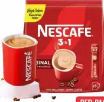 Nescafe 3 In 1 Instant Coffee Sticks Original