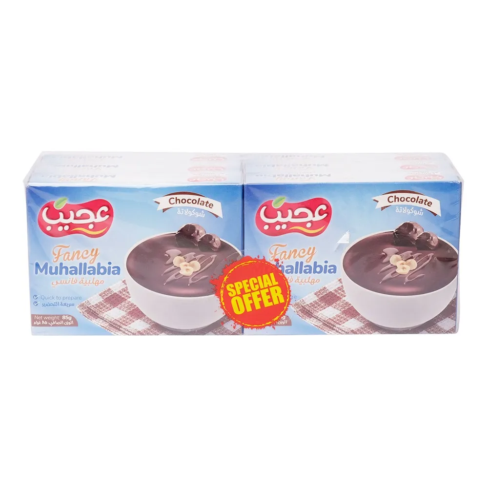 Ajeeb Fancy مهلبية بالشوكولاتة 6X85gm