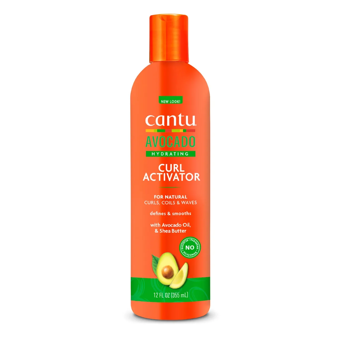 Cantu كريم تفعيل التجعيدات المرطب بالأفوكادو