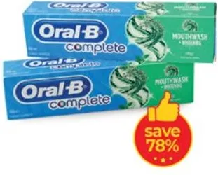 Oral-B معجون اسنان اورال بي بالنعناع