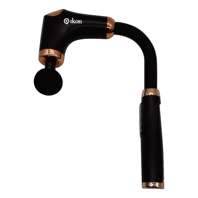 Ikon Massage Gun, 20W, Black & Gold, IK-WMG08H