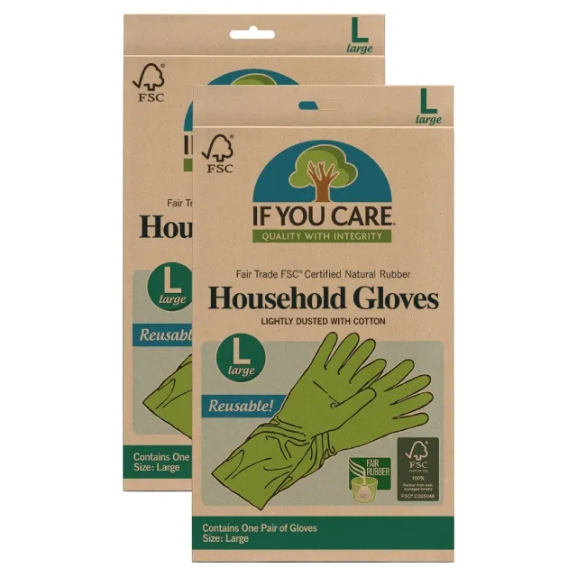 If You Care قفازات مطاطية