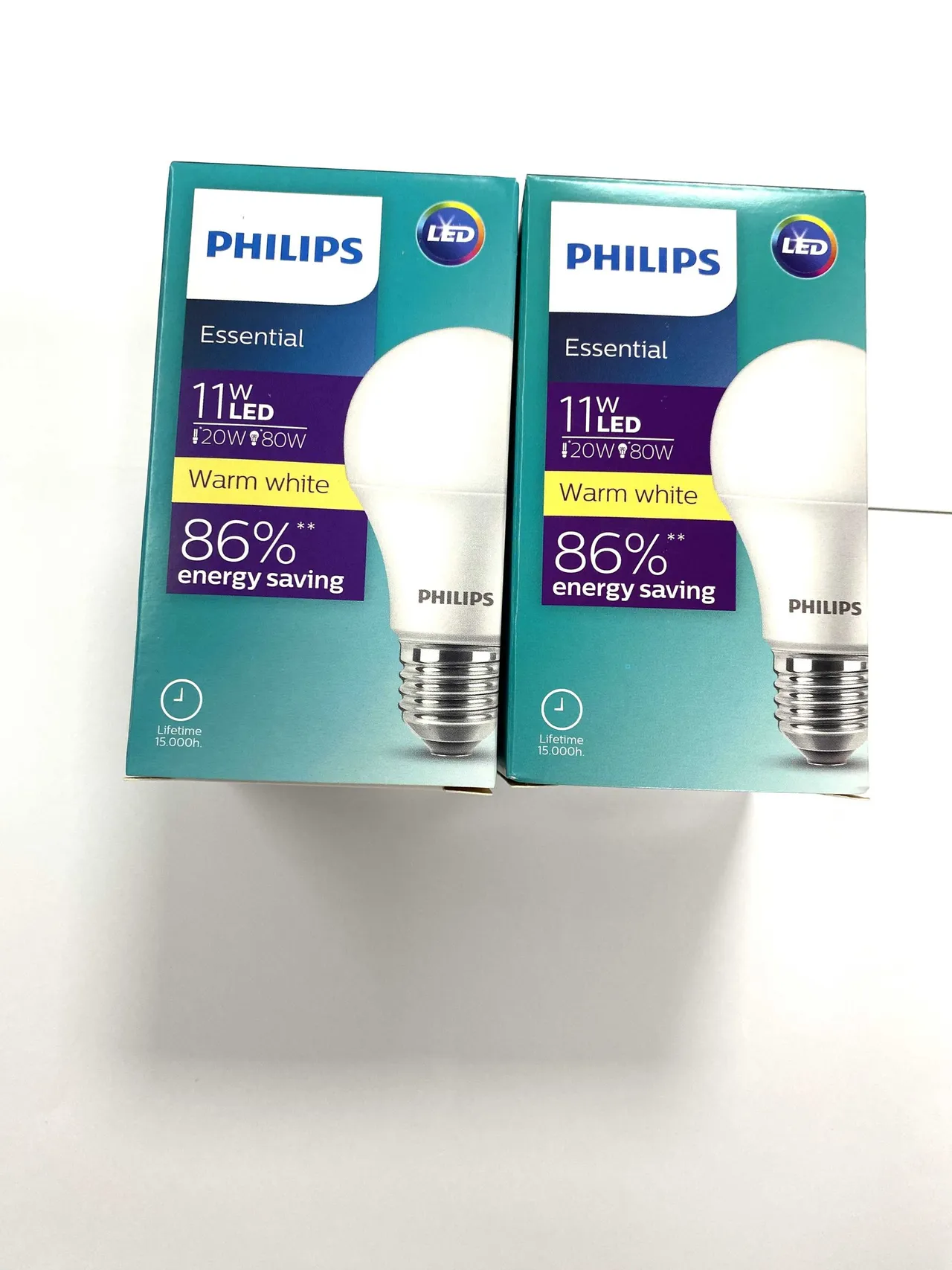 Philips مصباح ليد 11W E27 أبيض دافئ - 2's